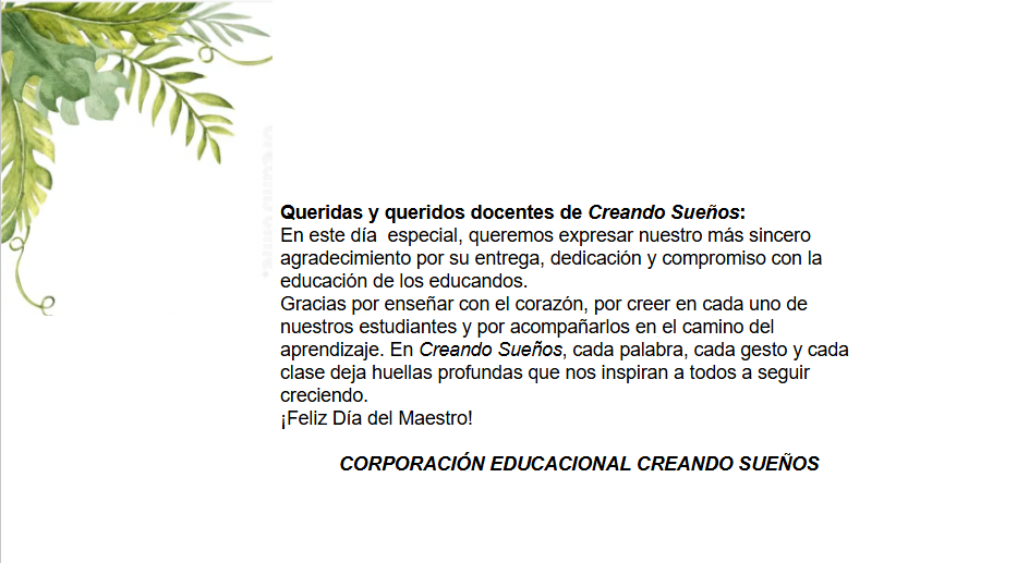 Información Creando Sueños